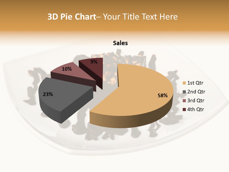 Slice Fattening Bakery PowerPoint Template