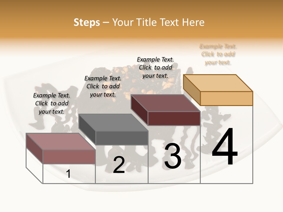 Slice Fattening Bakery PowerPoint Template