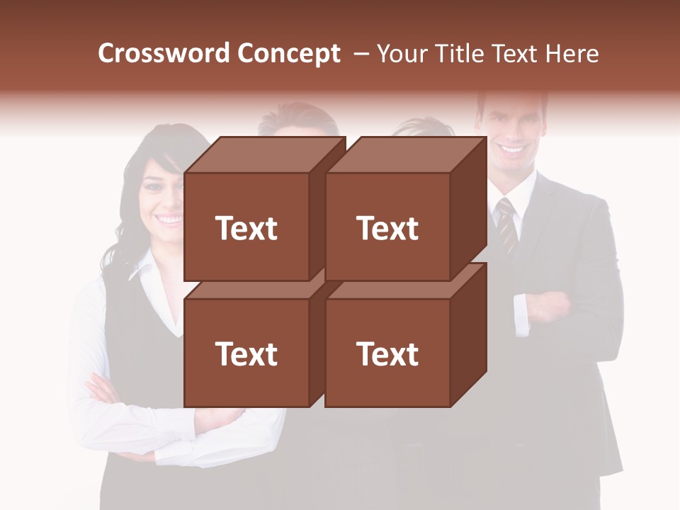 Positive Company Work PowerPoint Template