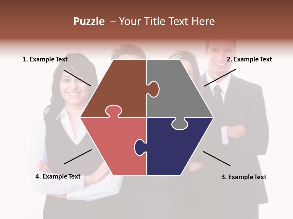 Positive Company Work PowerPoint Template