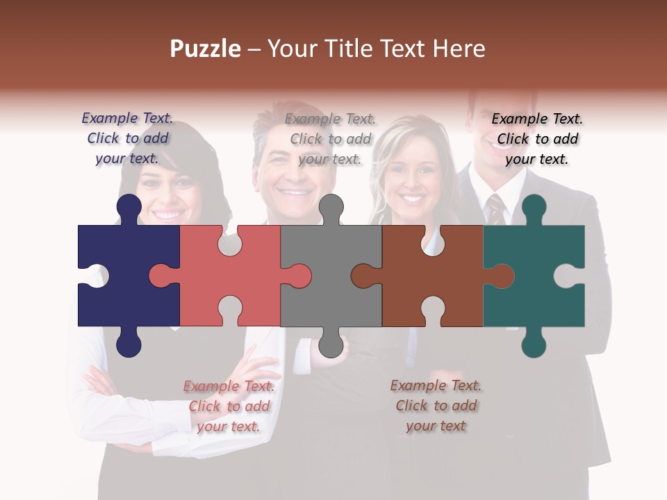 Positive Company Work PowerPoint Template