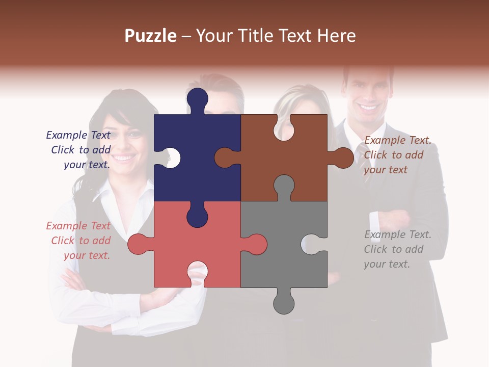 Positive Company Work PowerPoint Template