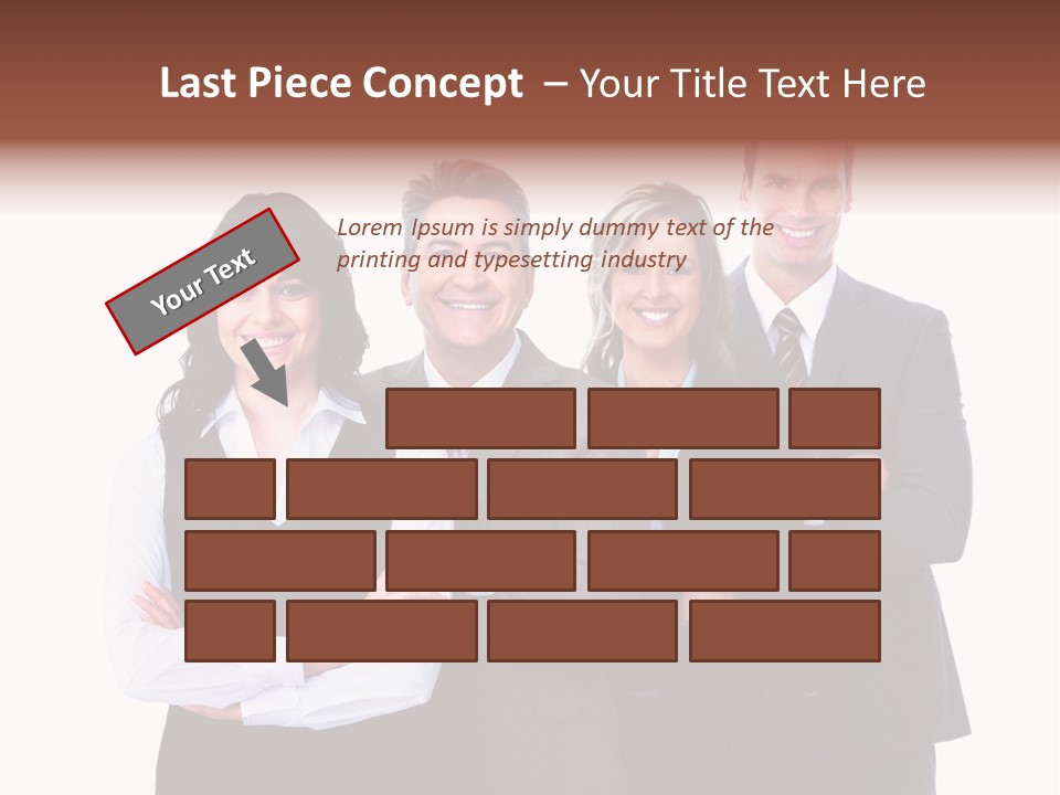 Positive Company Work PowerPoint Template