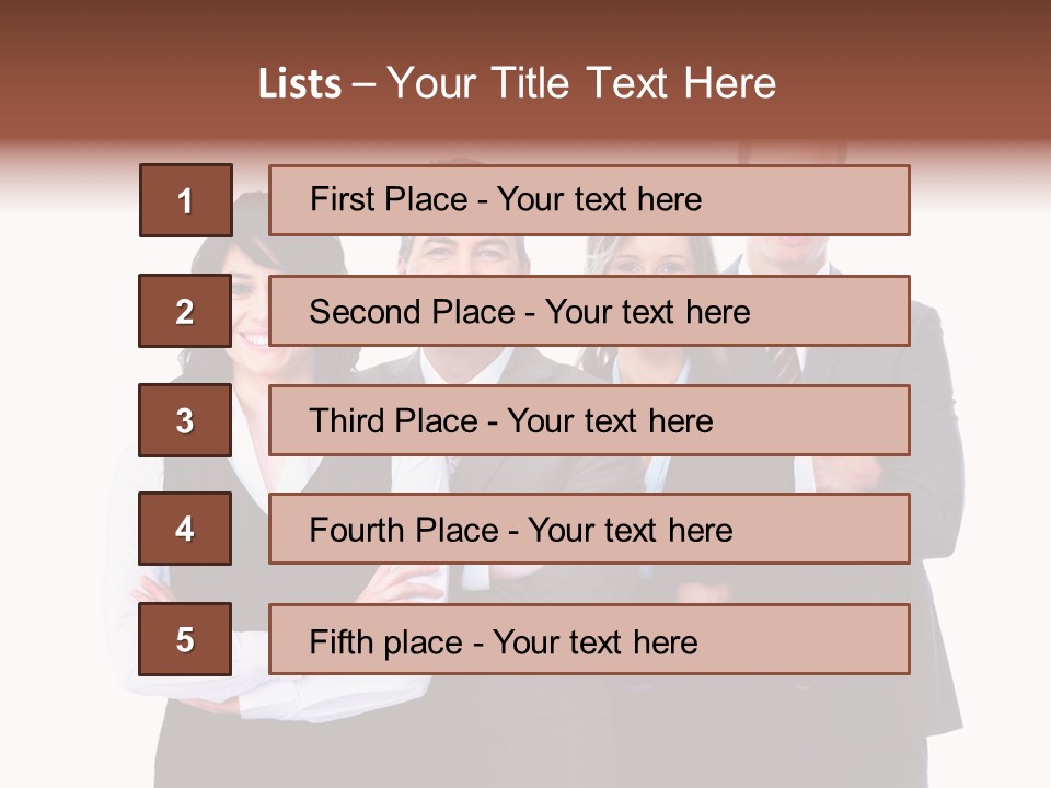 Positive Company Work PowerPoint Template