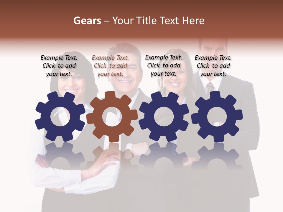 Positive Company Work PowerPoint Template