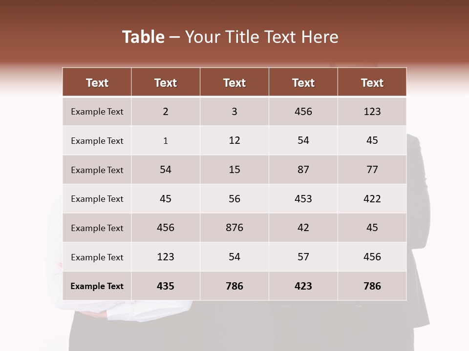 Positive Company Work PowerPoint Template