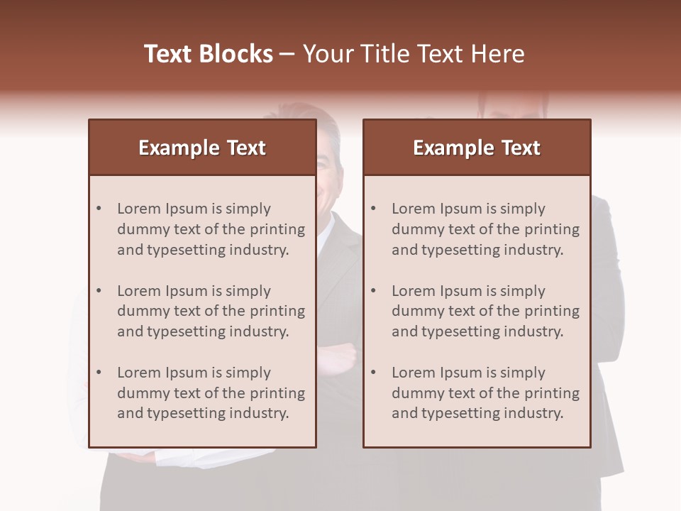 Positive Company Work PowerPoint Template