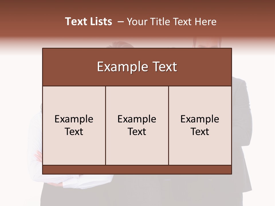 Positive Company Work PowerPoint Template