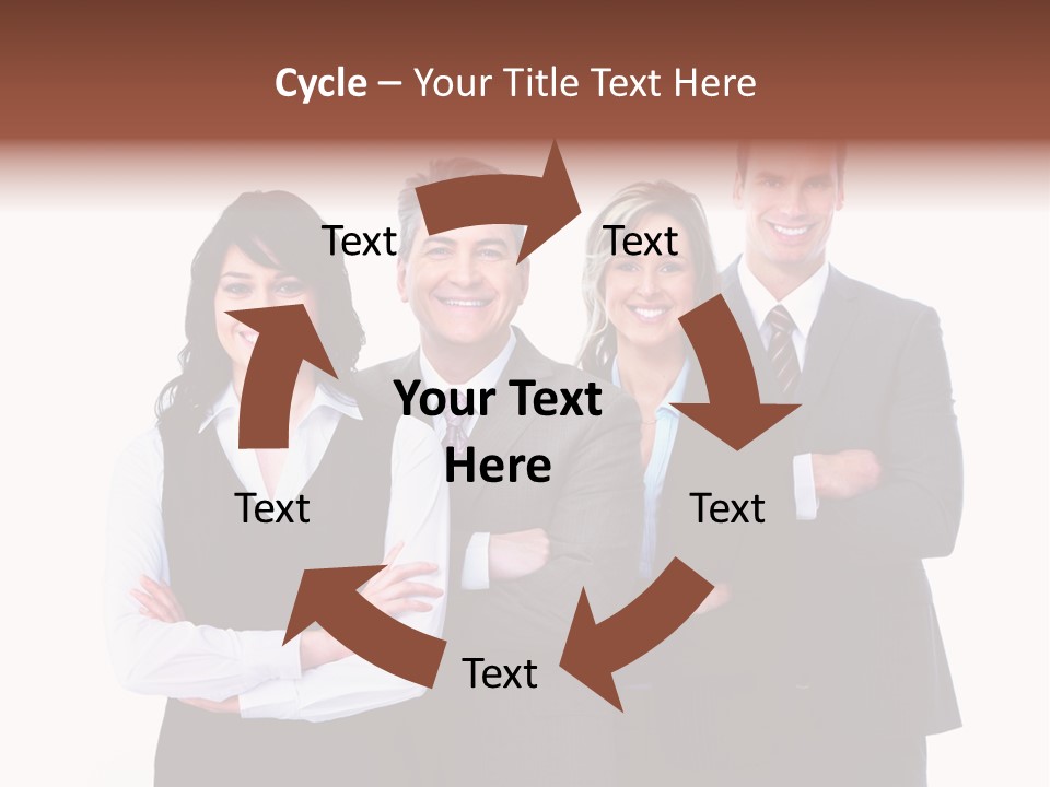 Positive Company Work PowerPoint Template