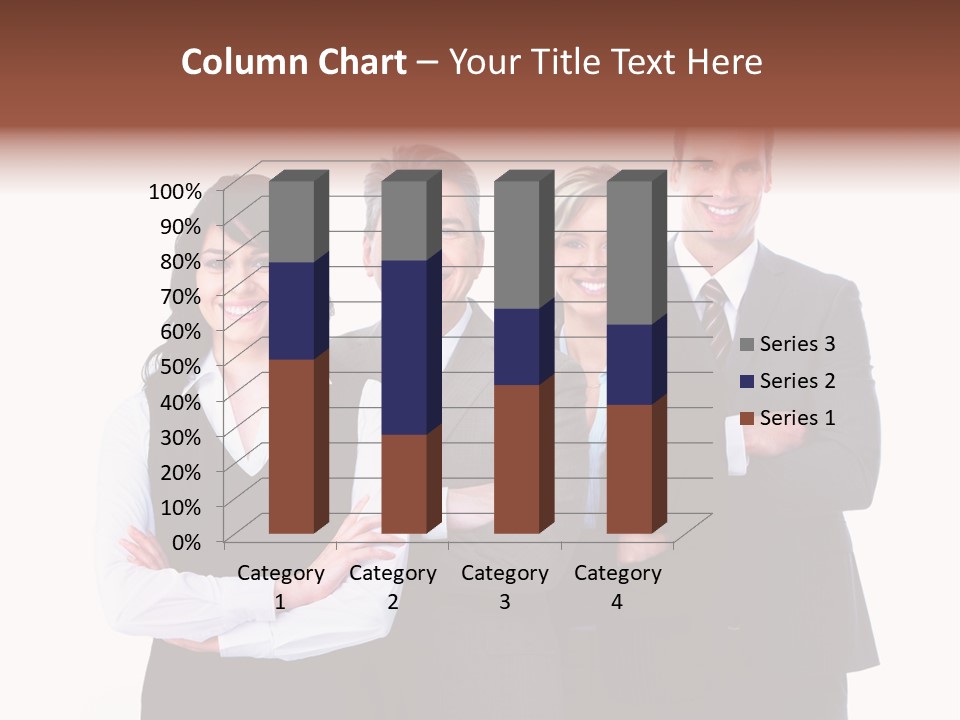 Positive Company Work PowerPoint Template