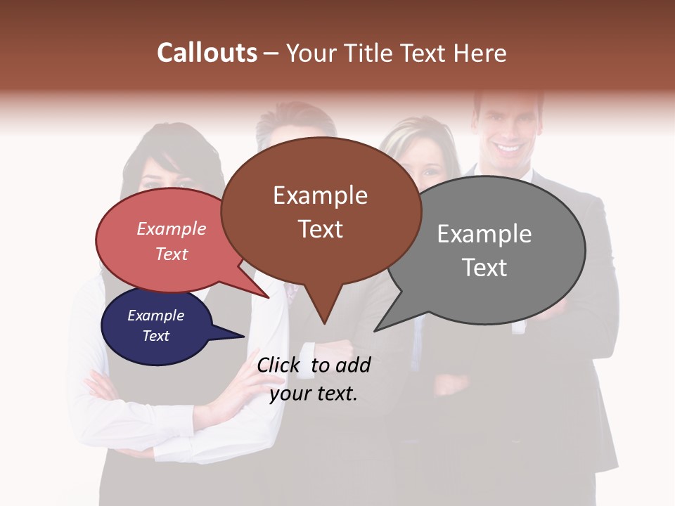 Positive Company Work PowerPoint Template