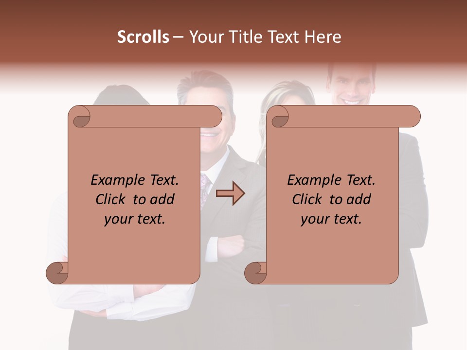 Positive Company Work PowerPoint Template
