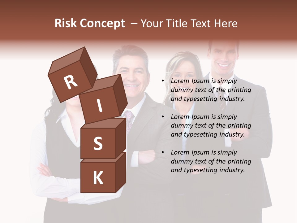 Positive Company Work PowerPoint Template