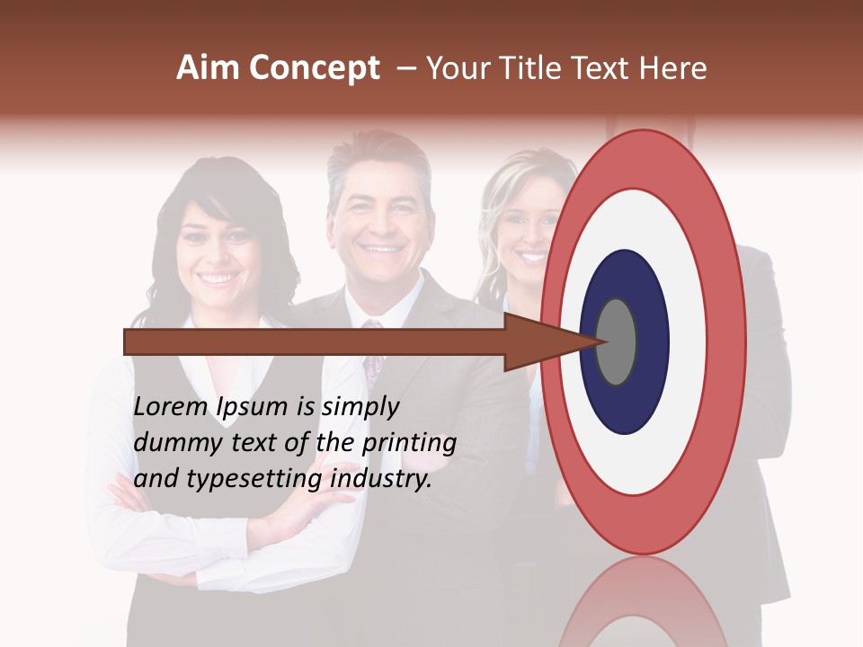 Positive Company Work PowerPoint Template