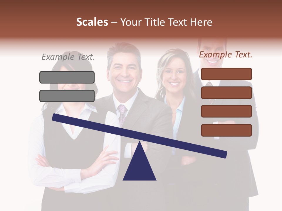 Positive Company Work PowerPoint Template