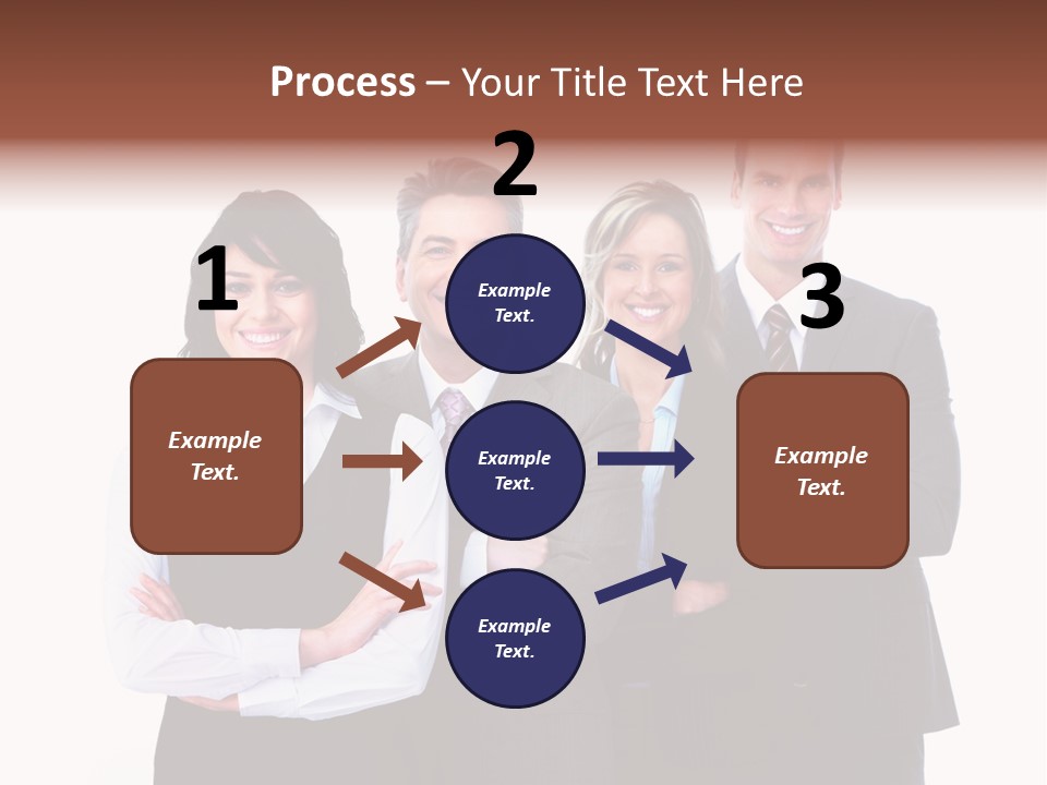 Positive Company Work PowerPoint Template