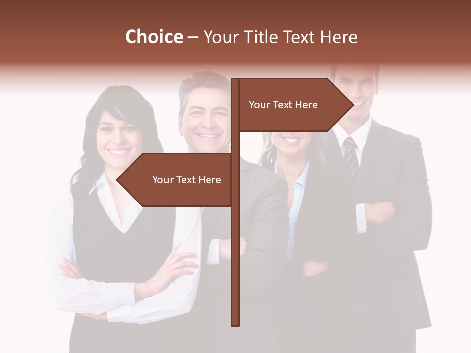 Positive Company Work PowerPoint Template