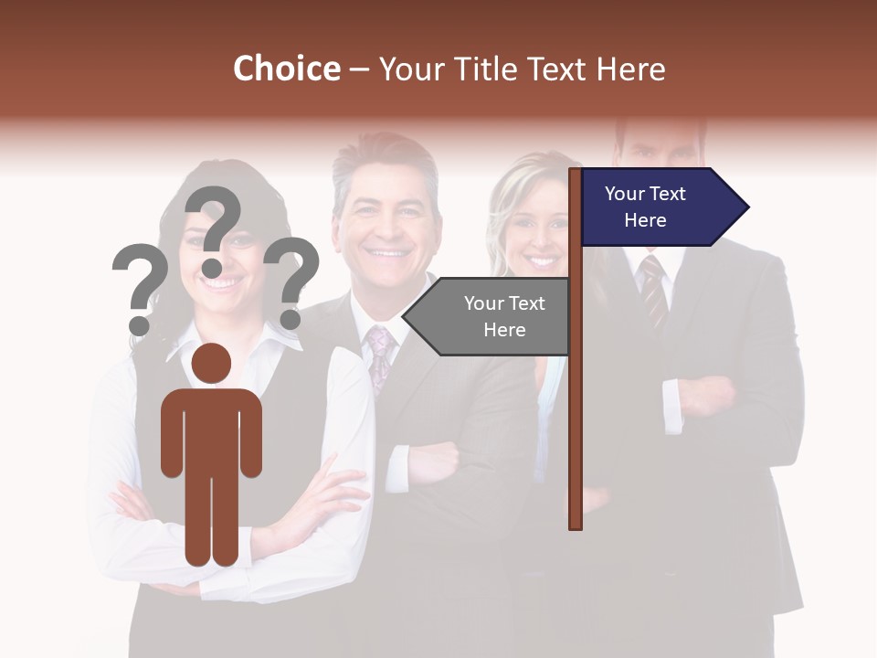 Positive Company Work PowerPoint Template