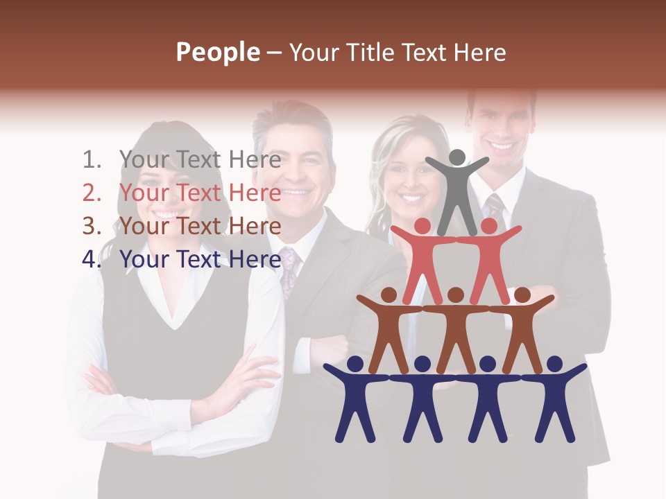 Positive Company Work PowerPoint Template