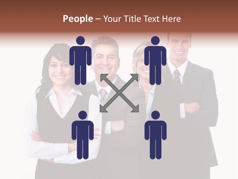Positive Company Work PowerPoint Template