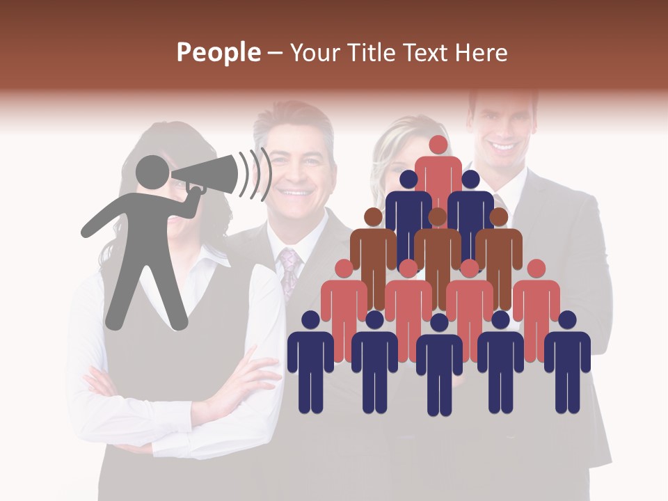 Positive Company Work PowerPoint Template