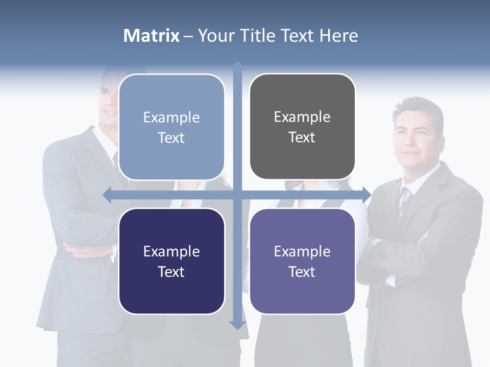 Successful Worker Businessman PowerPoint Template