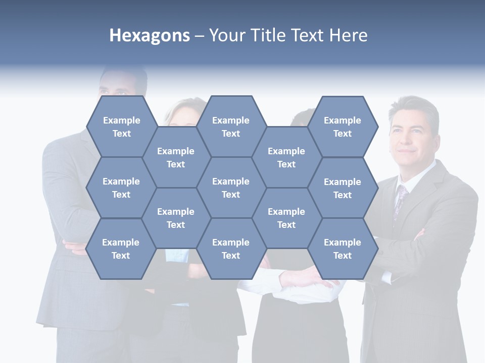 Successful Worker Businessman PowerPoint Template