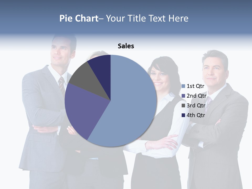 Successful Worker Businessman PowerPoint Template