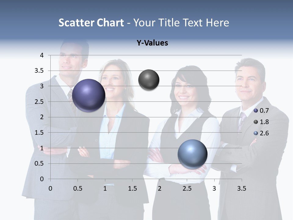 Successful Worker Businessman PowerPoint Template