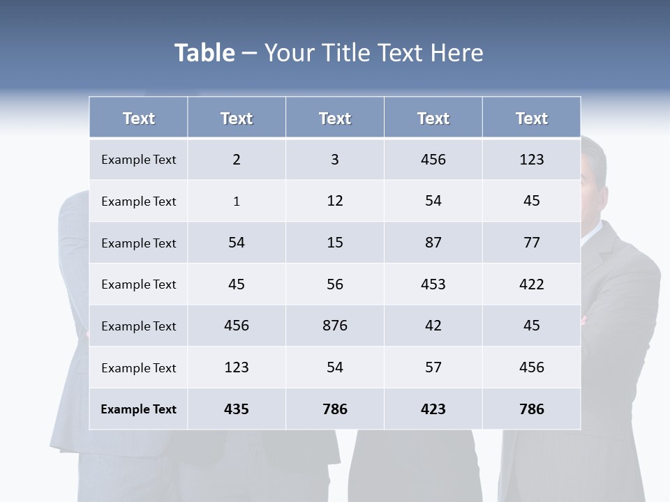 Successful Worker Businessman PowerPoint Template