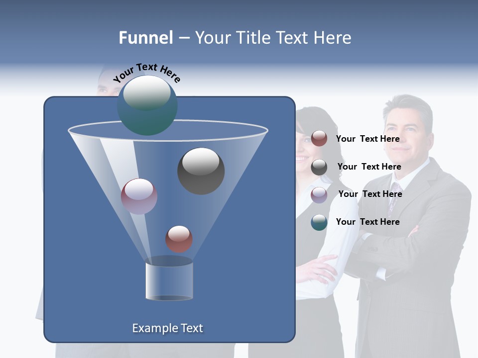 Successful Worker Businessman PowerPoint Template