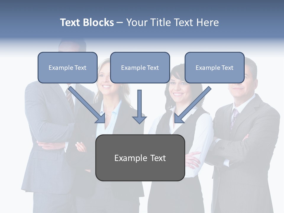 Successful Worker Businessman PowerPoint Template