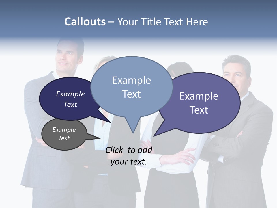 Successful Worker Businessman PowerPoint Template
