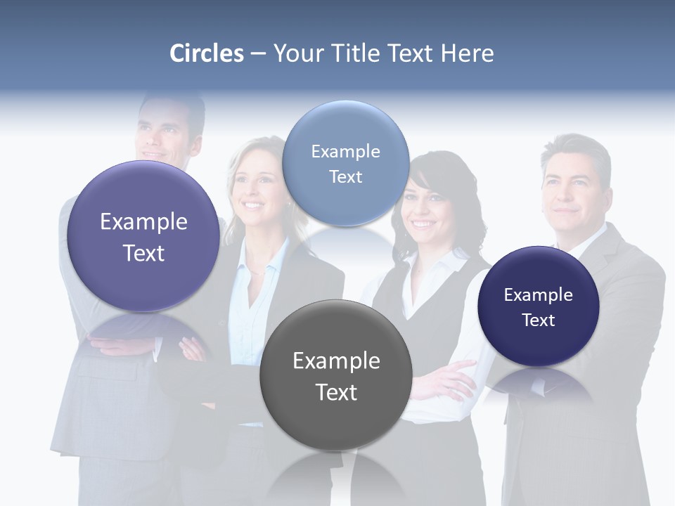 Successful Worker Businessman PowerPoint Template