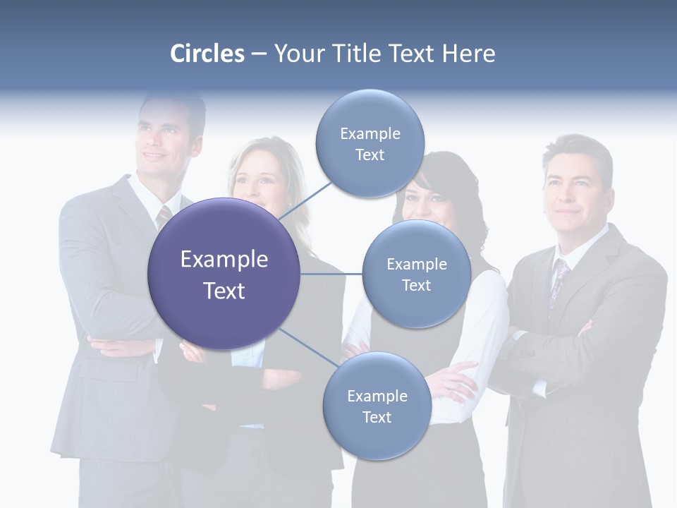 Successful Worker Businessman PowerPoint Template