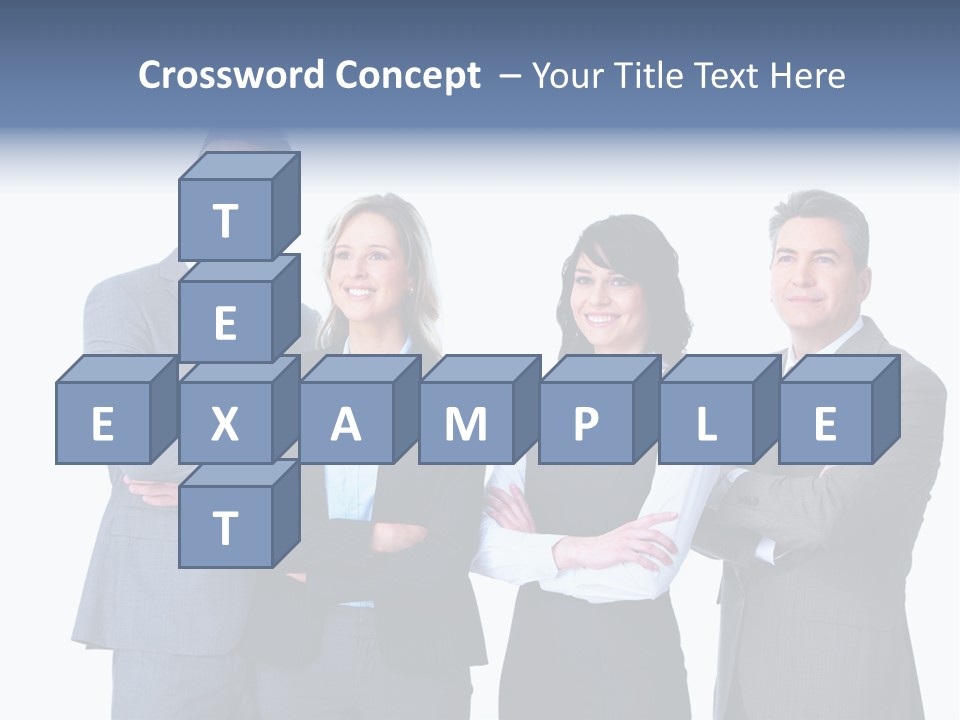 Successful Worker Businessman PowerPoint Template