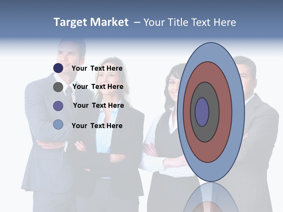 Successful Worker Businessman PowerPoint Template