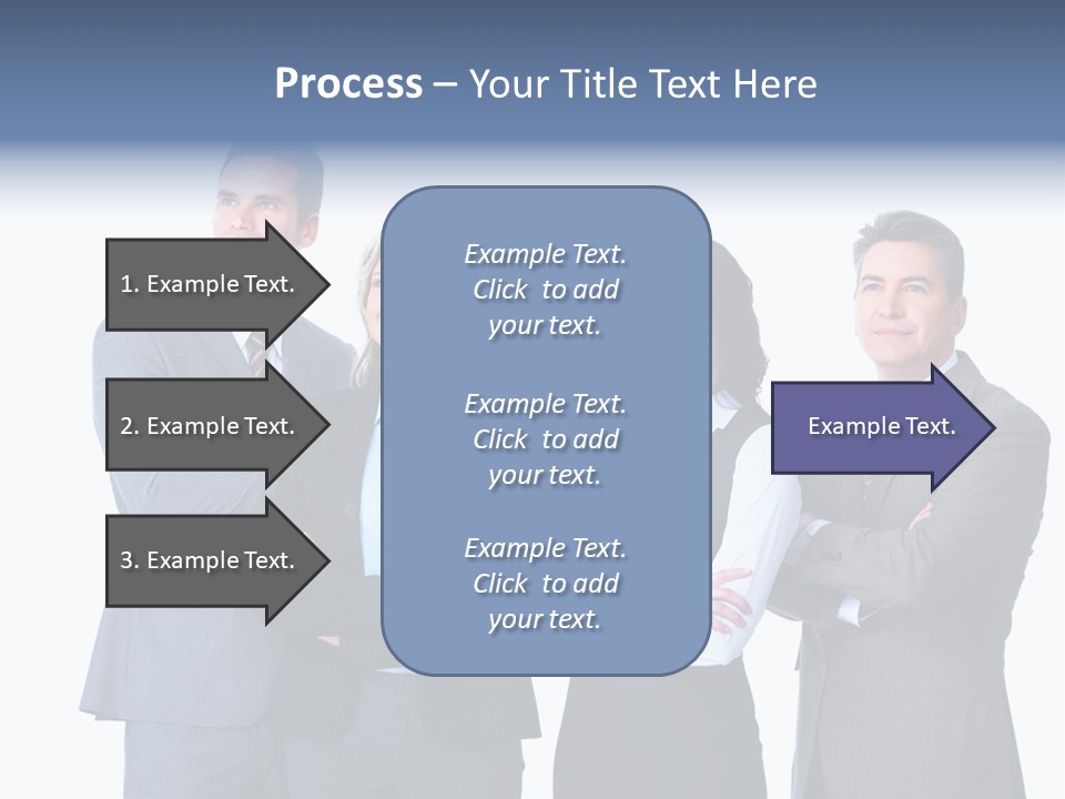 Successful Worker Businessman PowerPoint Template