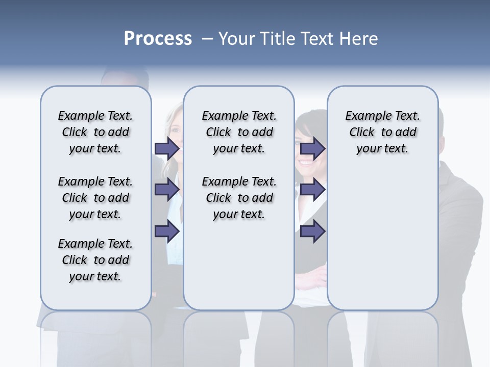 Successful Worker Businessman PowerPoint Template