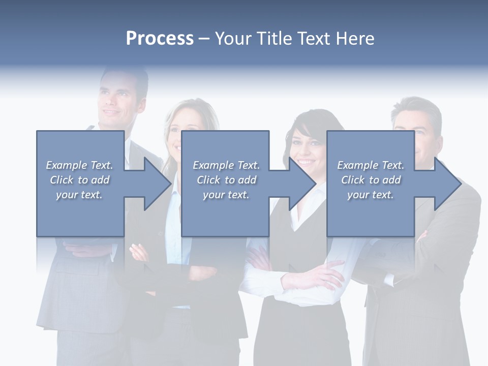 Successful Worker Businessman PowerPoint Template