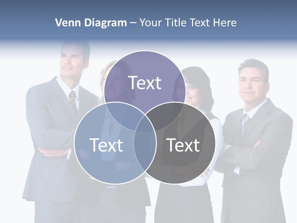 Successful Worker Businessman PowerPoint Template