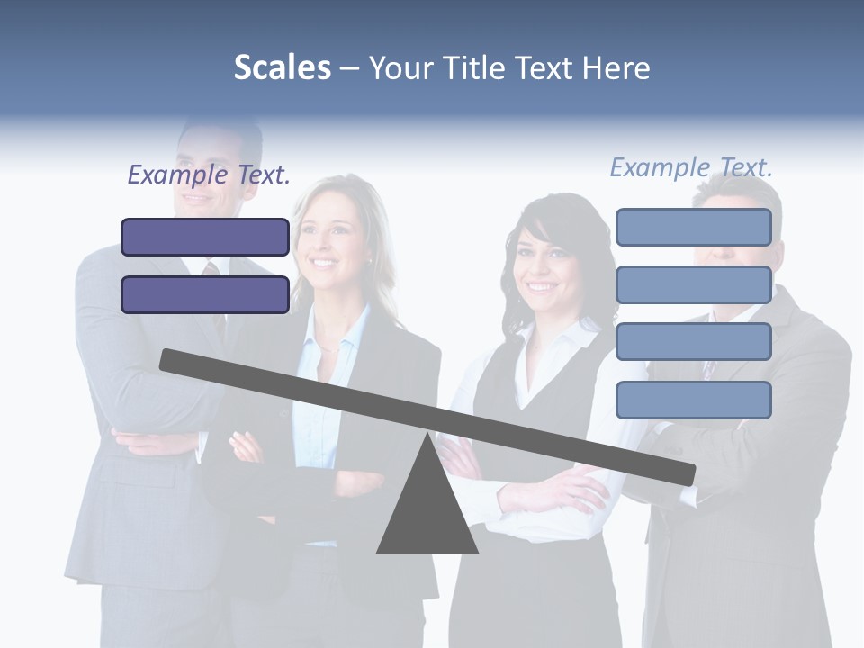 Successful Worker Businessman PowerPoint Template