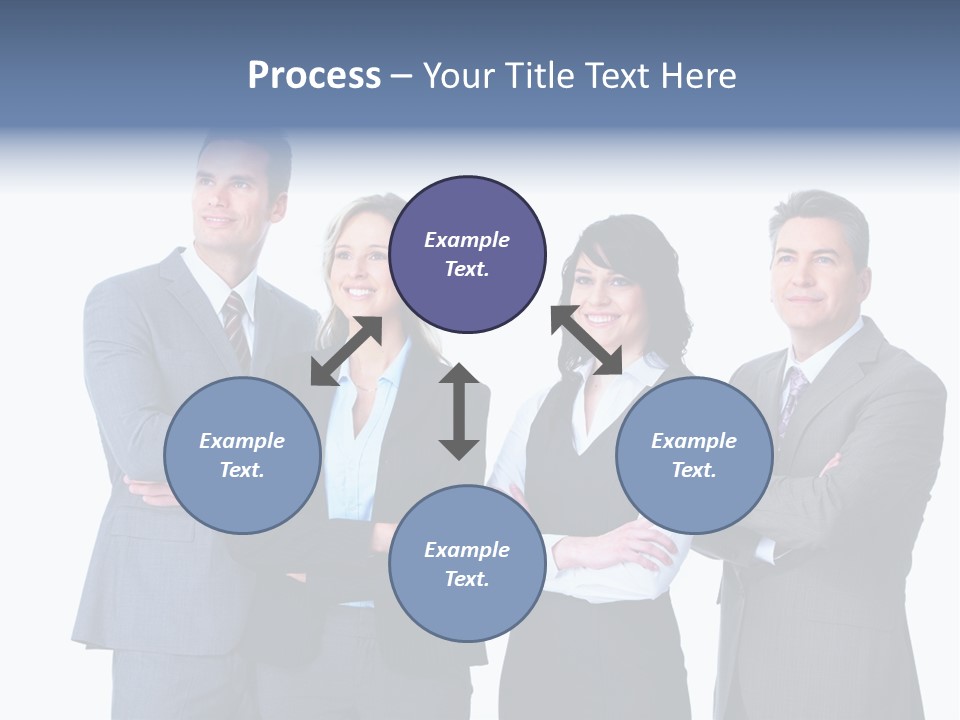 Successful Worker Businessman PowerPoint Template