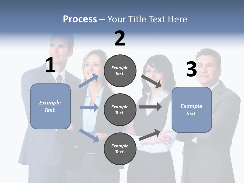 Successful Worker Businessman PowerPoint Template