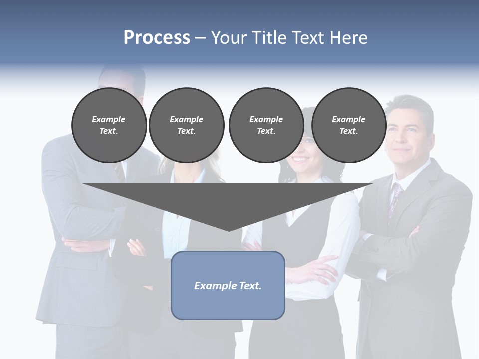 Successful Worker Businessman PowerPoint Template