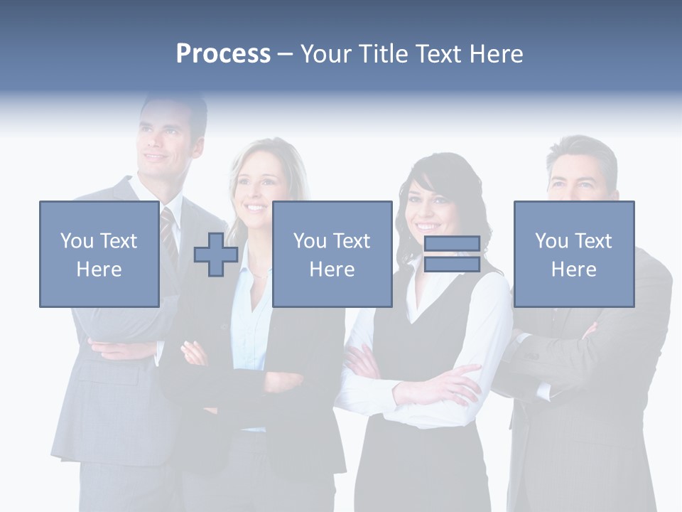 Successful Worker Businessman PowerPoint Template