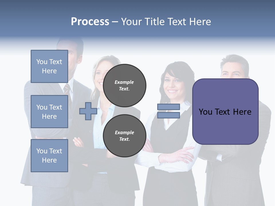 Successful Worker Businessman PowerPoint Template