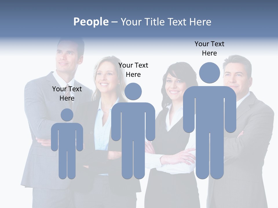 Successful Worker Businessman PowerPoint Template