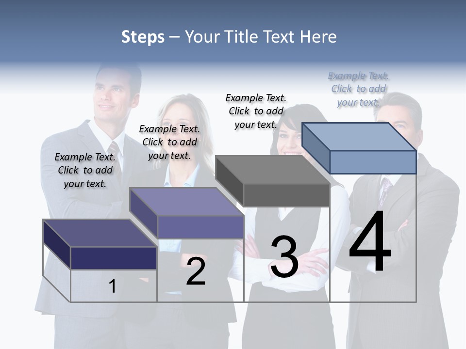 Successful Worker Businessman PowerPoint Template