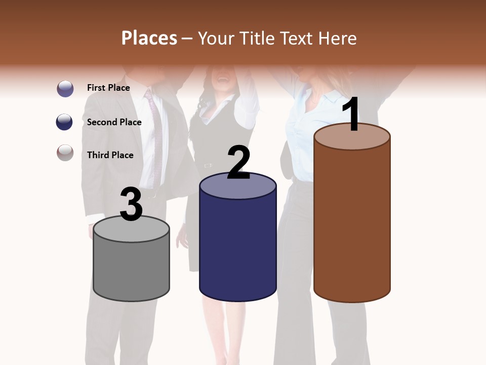 Positive Employees Corporate PowerPoint Template